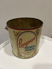 LANGNESE Honigeimer schöne große Blechdose 2,5kg Bienenhonig Dose rund ca. 15cm