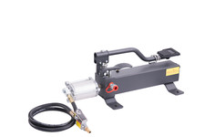 Hydraulikpumpe pneumatisch + Fußpedal Hydraulikfußpumpe pneumatic pump 00048