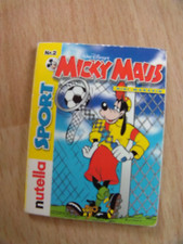 nutella Sport Nr. 2 Micky Maus Minibuch