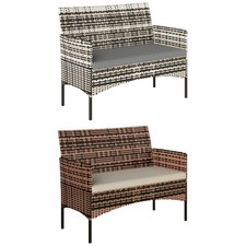Gartensofa 2-Sitzer Rattansofa