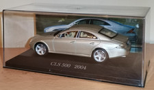 Modellauto De Agostini  Mercedes Benz CLS 500 2004 1:43 in PC Vitrine.
