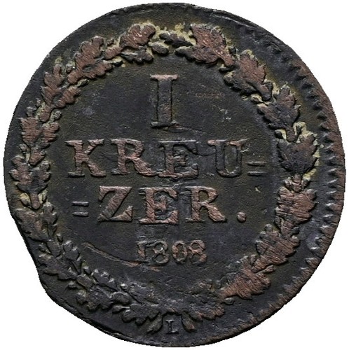 Nassau kreuzer dickkreuzer - 1,