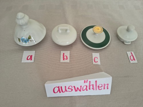 Aussuchen porzellan einzel - aussuchen:,