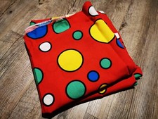 Stoff Stoffrest rot Fasching