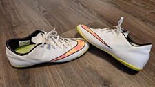 Nike Mercurial Victory V IC Weiß/Neon/Schwarz Fußball-Hallenschuhe, Gr. 45