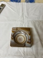 Vintage Onyx Aschenbecher -