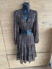 SET / Damenkleid im Leo/Tiger