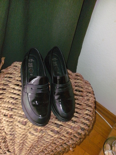 Damen halbschuh loafer schwarz - damen,