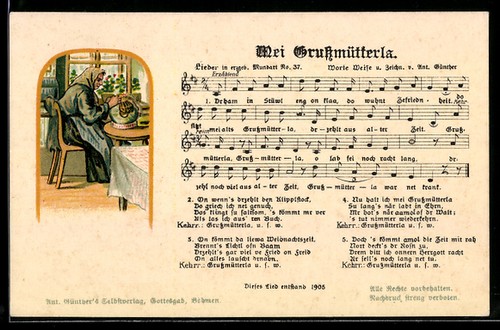 Lied anton günther - lied-ak,
