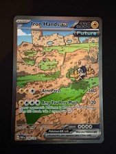 Iron Hands Ex 248/182 NM English Paradox Rift  Special Illustration Rare