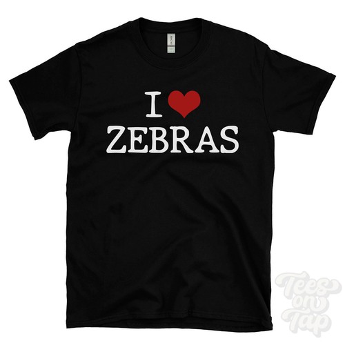Love zebras shirt herz - t-shirt,