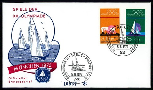 Brd fdc 1970 olympiade - brd,