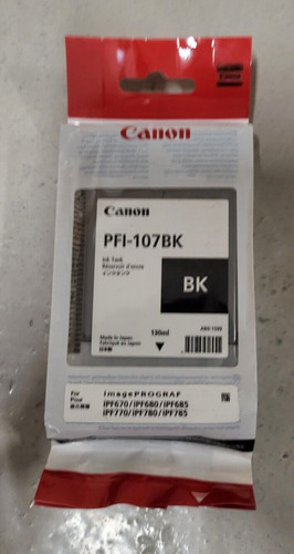 Tintenpatrone canon pfi 107bk - tintenpatrone,
