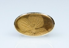 925 Silber/ 750 Gold -