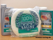 Motorex Luftfilterset KTM 350 Freeride Bj 13 - 14  Filter mit Cleaner / Öl 