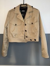 Zara kurzer Trenchcoat cropped