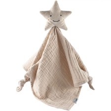 Sterntaler Schmusetuch Stern mattgelb