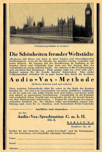 Anzeige werbung reklame 1929 - anzeige/werbung/reklame,