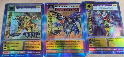 Digimon karten sammlung - karten,