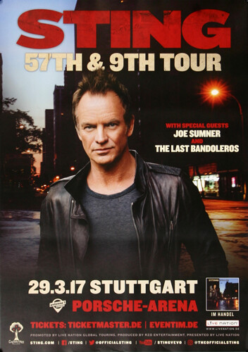 Sting 57th 9th stuttgart - 9th, ,