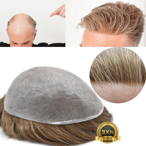 Herren toupet unsichtbare echt - unsichtbare,