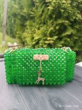 Damen Umhängetasche Braut Hochzeit Abendtasche Perlen-Tasche Abendtaschen Clutch