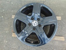 1 x 19 Zoll VW Touareg 7L Alufelge 9Jx19 ET60 5x130 7L6601025D Schwarz (3)