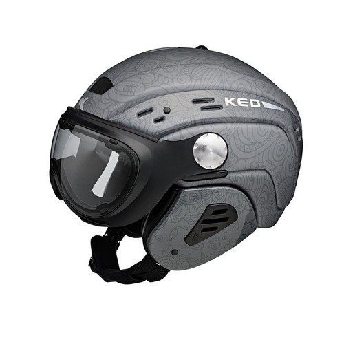 Skihelm mit visier ked major - mit,