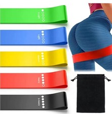 5er set fitnessbänder - set,
