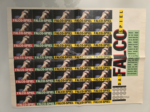 Falco very rare poster - falco, from