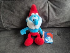 Neu Papa Schlumpf 35cm blau