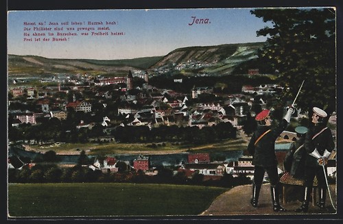 Ansichtskarte jena - ansichtskarte,