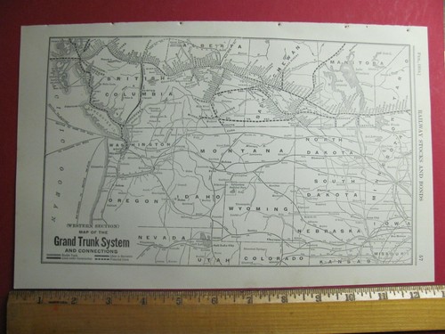 1917 grand trunk railroad - trunk, co