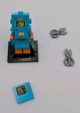 Lego Mädchen mit Roboterkostüm Minifiguren Serie 23