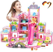 Puppenhaus XXL 4 Etagen Puppen