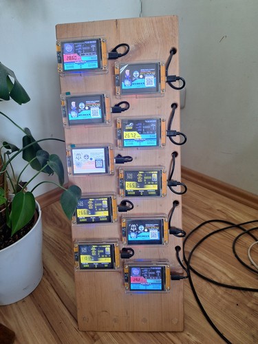 Nerd miner rack - v2, mit
