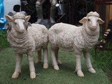 Schaf Deko Figur Lamm wetterfest Garten Skulptur verschiedene NEU