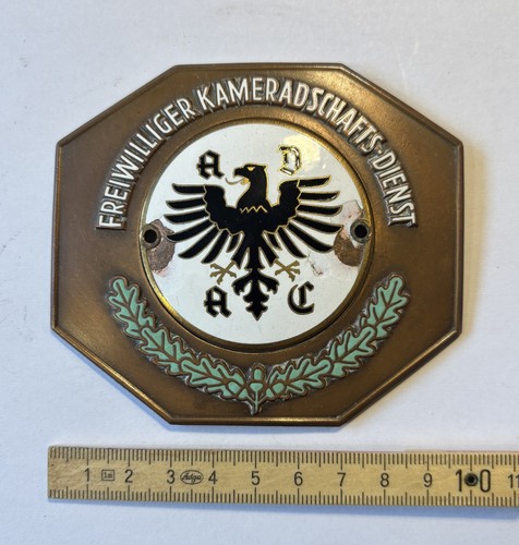 Autoplakette adac freiwilliger - autoplakette,