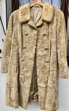 Breitschwanz mantel mit - breitschwanz,