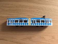 Siku 1615 Straßenbahn München Weltstadt mit Herz Blau/Weiß Niederflur