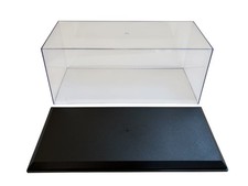 Vitrine 1:18 für Modellautos – Plexiglas – Stapelbar – Triple9 schwarz