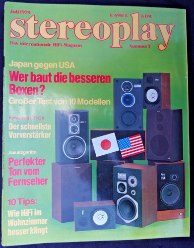 Stereoplay rotel rc rb - stereoplay, 7/79,rotel
