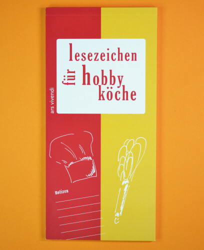 Lesezeichen für hobbyköche - lesezeichen,