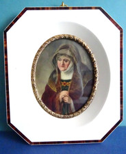 Miniatur Lupenmalerei Gemälde