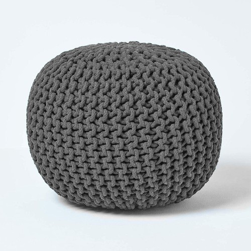 Großer gestrickter pouf - 50,