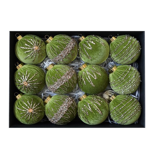 Samt christbaumschmuck - christbaumschmuck, 12