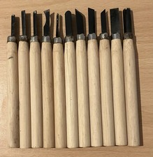 Holzschnittmesser 11 Stück Schnitzmesser Holzmeißel Beitel Basteln 
