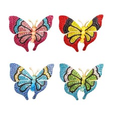Sparkling Butterfly Brooch