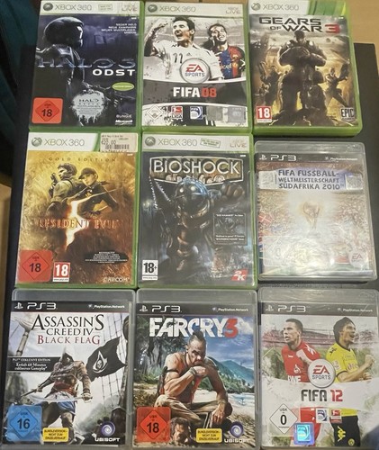 Xbox 360 videospiele 4 - 5, +