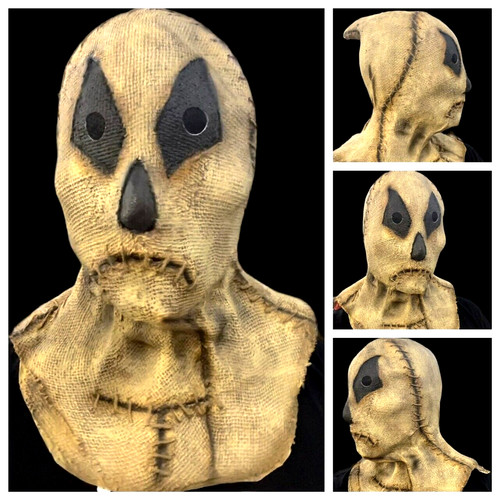 Vogelscheuche maske jute sack - jute,